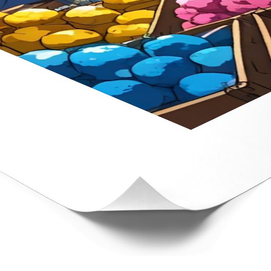 Markttag  poster (Ecke)