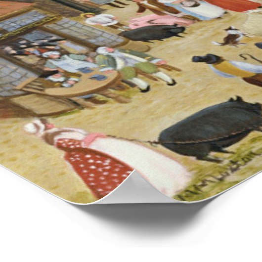 Markttag Poster (Ecke)