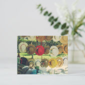 Markttag Postkarte (Stehend Vorderseite)