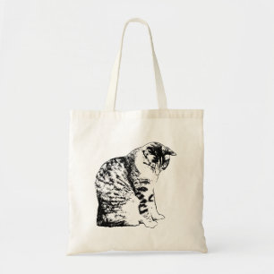 Markttage mit modernem Cat Style Tragetasche