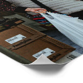 Markttragen Poster (Ecke)