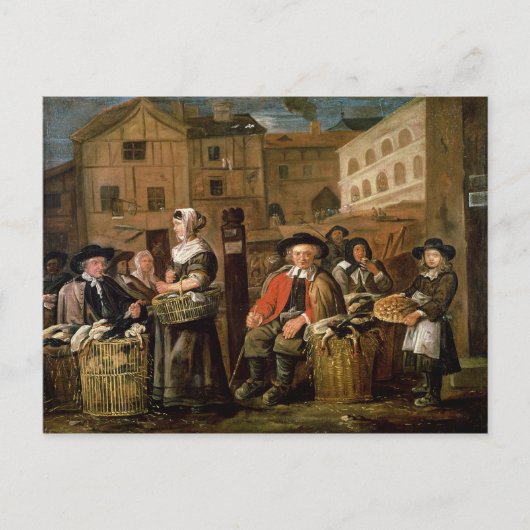 Marktumfeld Postkarte (Vorderseite)