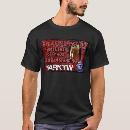 MARKTW Splatterfest Sieger-Shirt T-Shirt (Vorderseite)