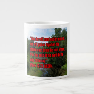Markus 13:27 WEBU Mug Jumbo-Tasse