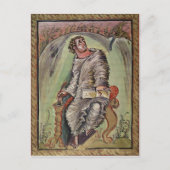 Markus an seinem Schreibtisch Postkarte (Vorderseite)