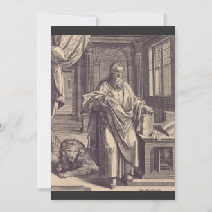 Markus der Evangelist Feiertagskarte