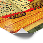 Markus der evangelistischen orthodoxen Ikone Poster (Ecke)