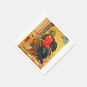 Markus der evangelistischen orthodoxen Ikone Serviette (Ecke)