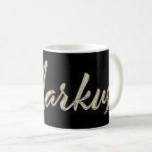Markus Name whitegold Tasse Teetasse Kaffeetasse (VorderseiteRechts)