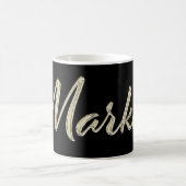 Markus Name whitegold Tasse Teetasse Kaffeetasse (Mittel)