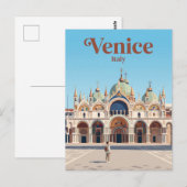 Markusbasilika Italien Postkarte (Vorne/Hinten)