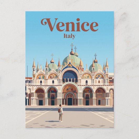 Markusbasilika Italien Postkarte (Vorderseite)