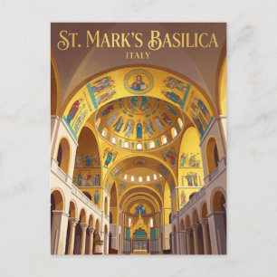 Markusbasilika Italien Postkarte