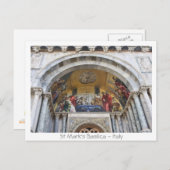 Markusbasilika Postkarte (Vorne/Hinten)