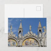 Markusbasilika Venedig Architektur Postkarte (Vorne/Hinten)