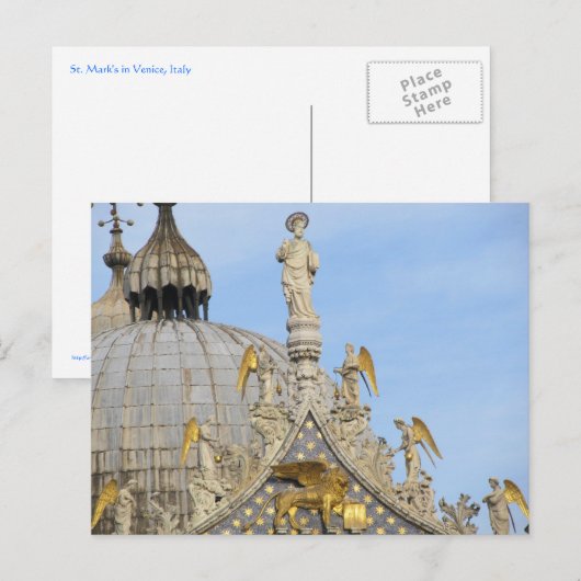 Markusengel Postkarte (Vorne/Hinten)