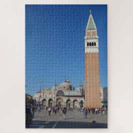 Markusplatz Basilica & Campanile, Venedig Italien Puzzle