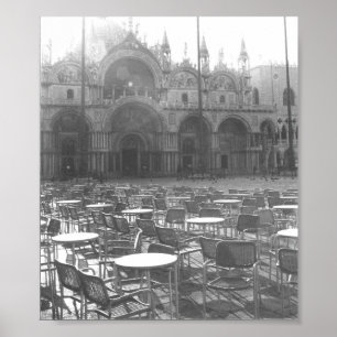 Markusplatz Venedig Italien Foto Print Poster
