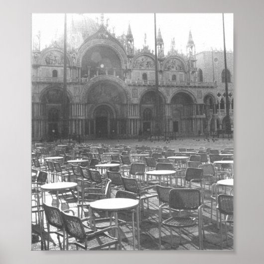 Markusplatz Venedig Italien Foto Print Poster (Vorne)