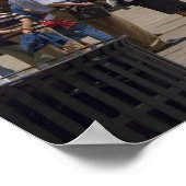 Markusplatz, Venedig, Italien Poster (Ecke)