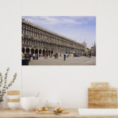 Markusplatz, Venedig, Italien Poster (Küche)