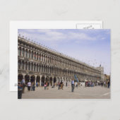 Markusplatz, Venedig, Italien Postkarte (Vorne/Hinten)