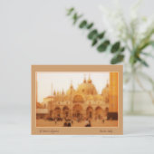 Markusplatz, Venedig, Italien Postkarte (Stehend Vorderseite)