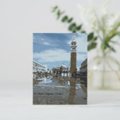 Markusplatz, Venedig, Italien Postkarte (Stehend Vorderseite)