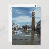Markusplatz, Venedig, Italien Postkarte (Vorne/Hinten)