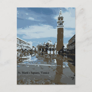 Markusplatz, Venedig, Italien Postkarte