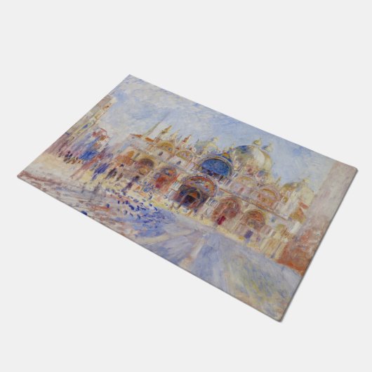 Markusplatz, Venedig (Markusplatz) Fußmatte (Schrägansicht)