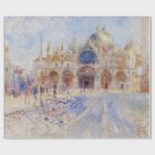 Markusplatz, Venedig (Markusplatz) Geschenkpapier (Flach)