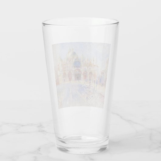 Markusplatz, Venedig (Markusplatz) Glas (Rückseite)