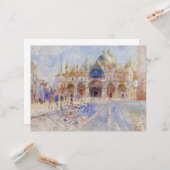 Markusplatz, Venedig (Markusplatz) Karte (Vorderseite/Rückseite Beispiel)