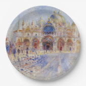 Markusplatz, Venedig (Markusplatz) Pappteller (Vorderseite)