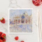 Markusplatz, Venedig (Markusplatz) Serviette (Beispiel)