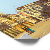 Markusplatz, Venedig Poster (Ecke)