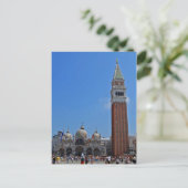Markusplatz, Venedig Postkarte (Stehend Vorderseite)