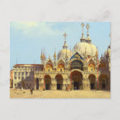 Markusplatz, Venedig Postkarte (Vorderseite)
