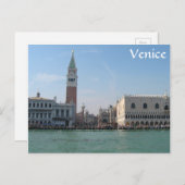 Markusplatz vom Canale Grande Postkarte (Vorne/Hinten)