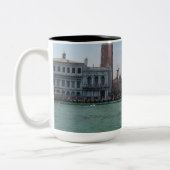 Markusplatz vom Canale Grande Zweifarbige Tasse (Links)