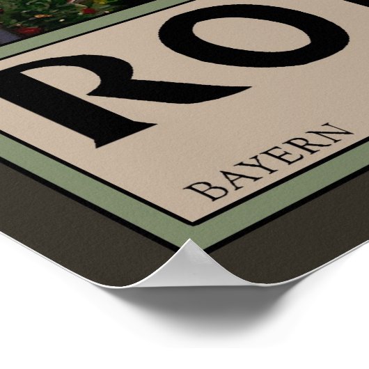 Markusturm Poster (Ecke)