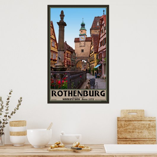 Markusturm Poster (Küche)