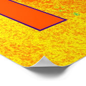 MarkyArt PL#545632 Modernes zeitgenössisches Abstr Poster (Ecke)