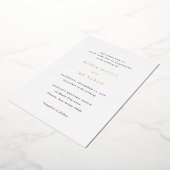 Marla Classic Wedding Folieneinladung (Gedreht)