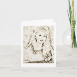 Marla Kay Mangan as Computer Ink Wash Karte