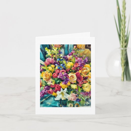 Marla's Flowers .... card Karte (Vorderseite)