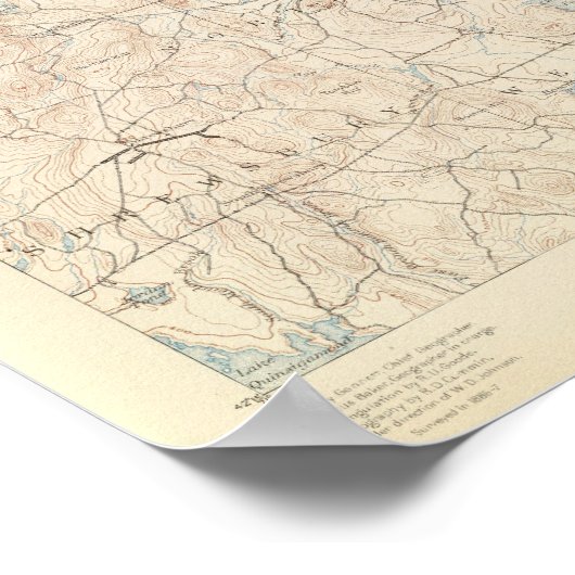 Marlboro, Massachusetts Poster (Ecke)