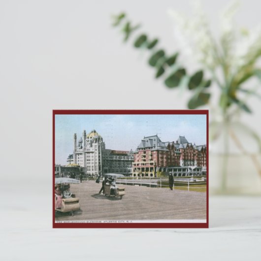 Marlborough Blenheim, Atlantic City, New Jersey Postkarte (Stehend Vorderseite)