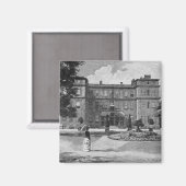Marlborough House, aus dem Garten, 1863 Magnet (Vorderseite/Rückseite)